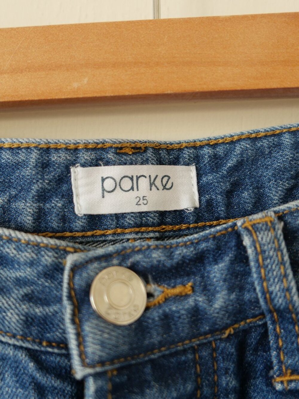 Parke Classic Straight Jean Size 25 - Picture 2 of 4